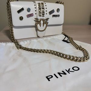 Pinko Crossbody Love Bag Special Edition w Cloth Bag.